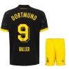 Maillot de Supporter Borussia Dortmund Haller 9 Extérieur 2023-24 Pour Enfant